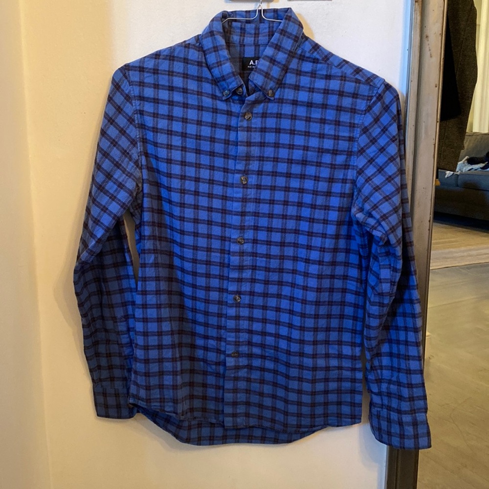 APC flannel shirt
